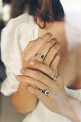 Emerald Diamond Ring