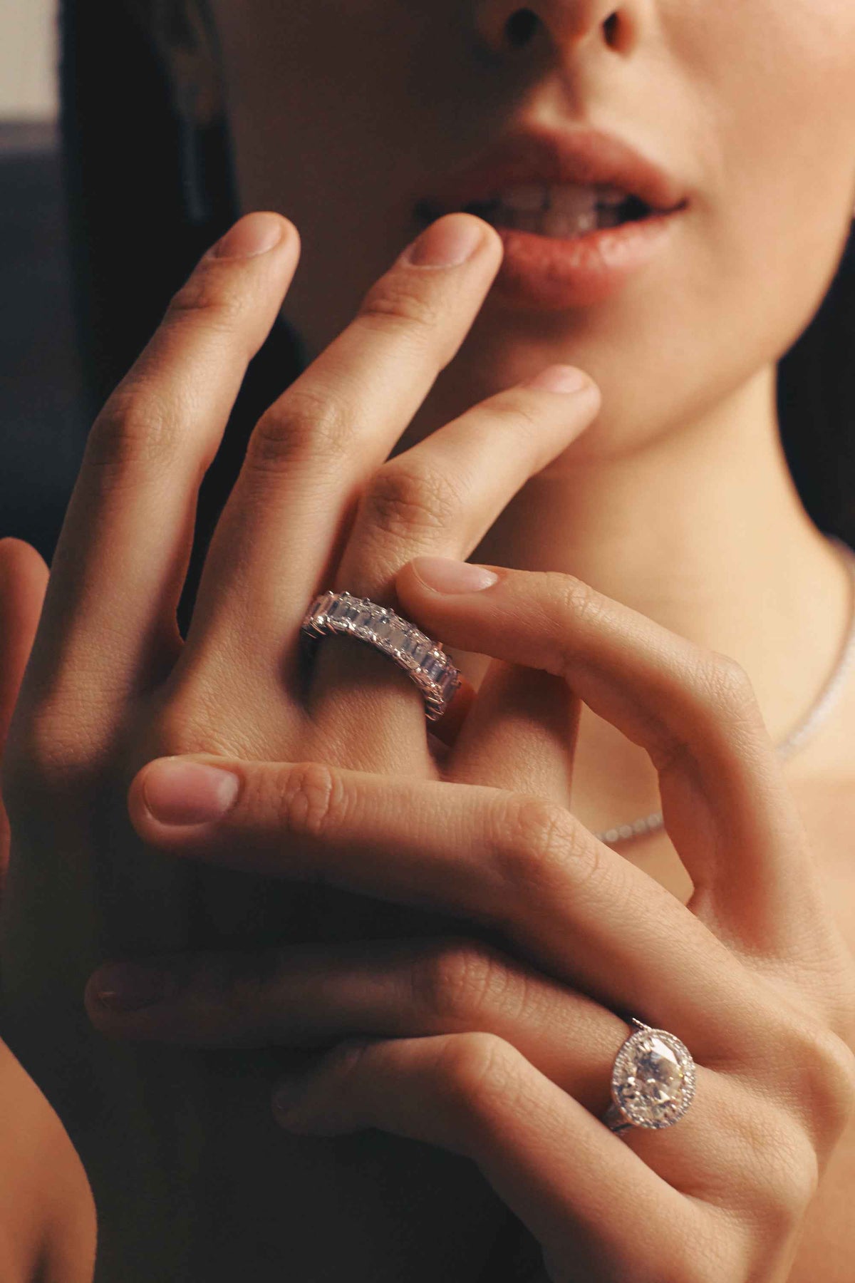 Emerald-Cut Eternity Ring