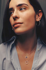 Diamond Round Necklace