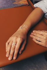 Diamond Initial Bracelet