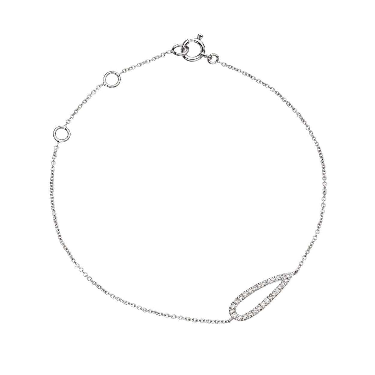 Diamond Drop Bracelet