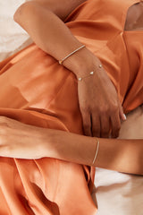 Triple Pave Heart Bracelet