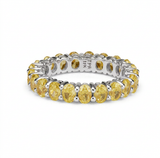 **A RADIANT LEGACY CAPTURED IN GOLD** — white gold ring, front view packshot