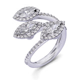Three Marquise Diamond Ring