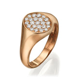 Diamond Signet Ring