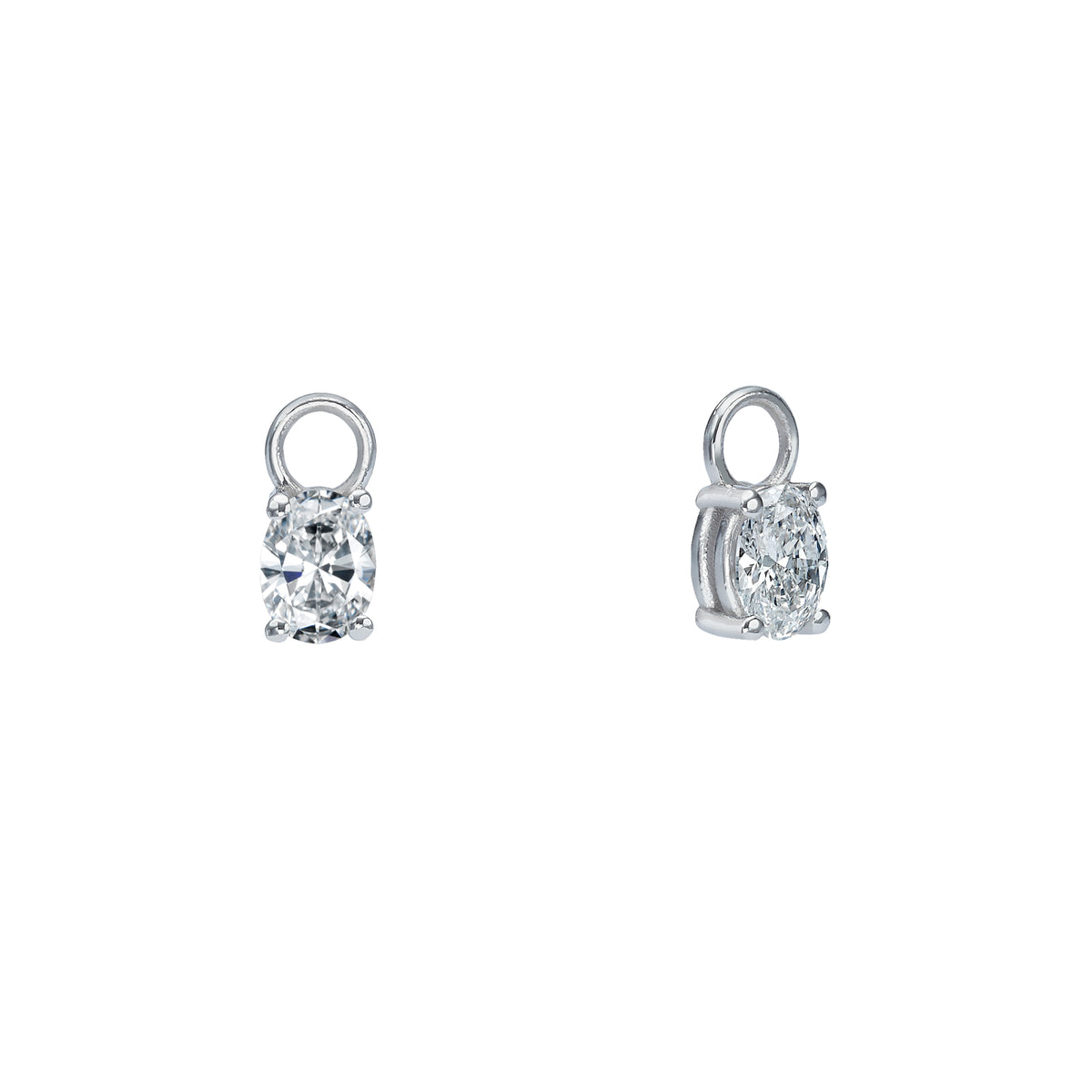 Oval Shape Diamond Attachment