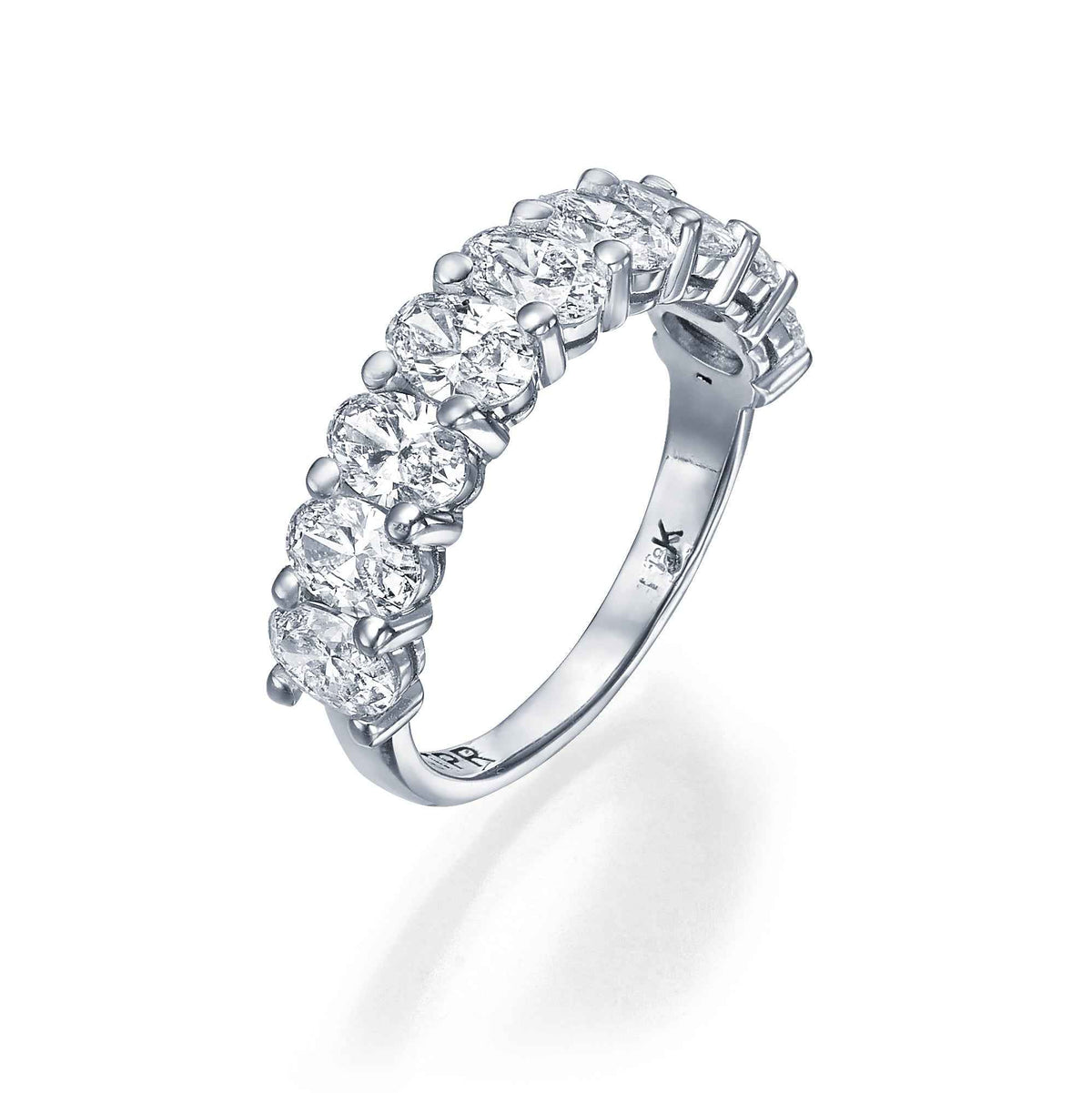 9 Oval-Cut Eternity Ring