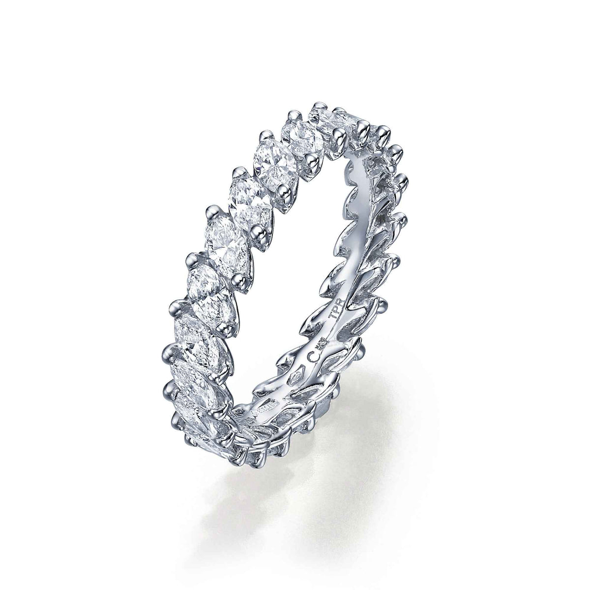 Marquise-Cut Eternity Ring