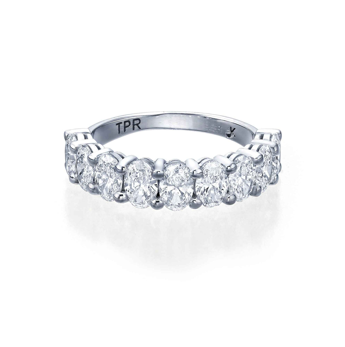 9 Oval-Cut Eternity Ring