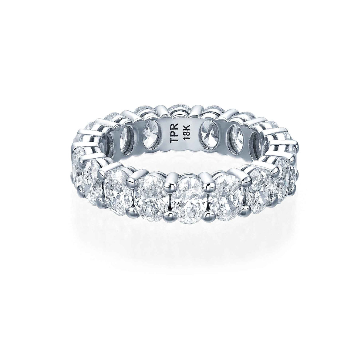 Oval-Cut Eternity Ring