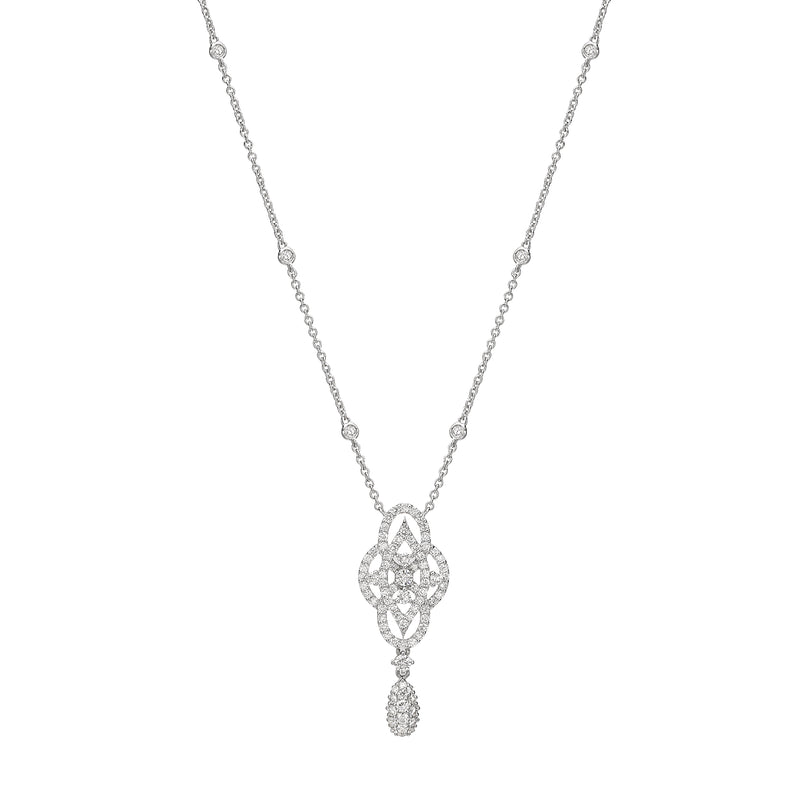 Arabesque Diamond Necklace