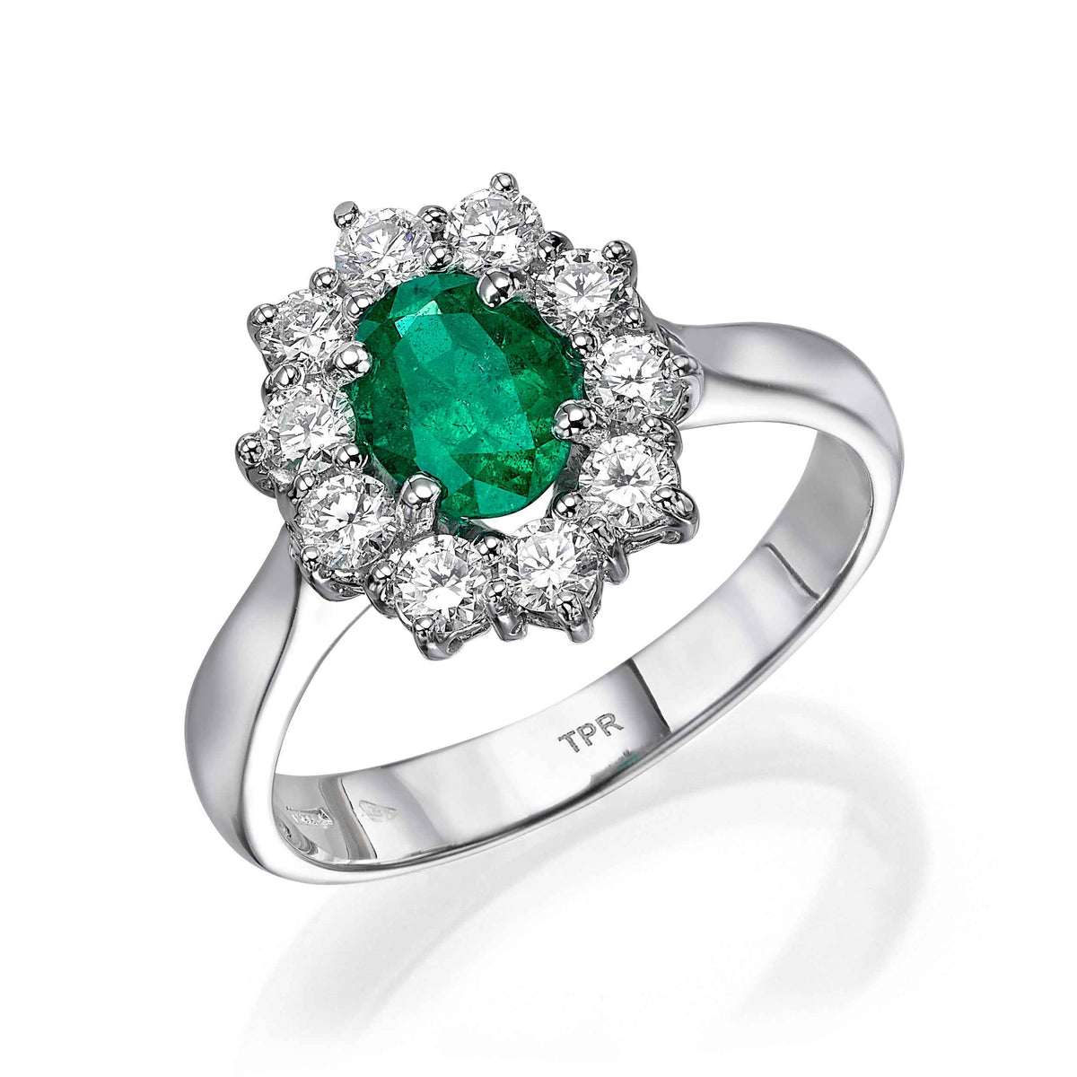 Diana Emerald Ring