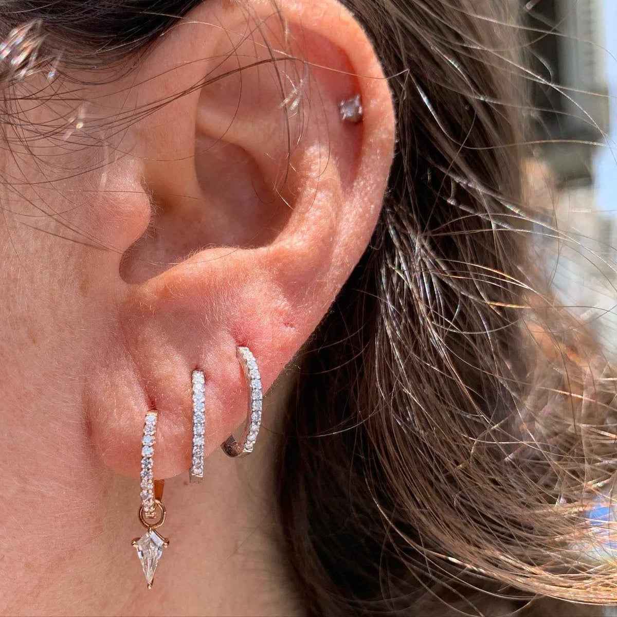 Kite Shape Diamond Attachment