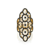 Arabesque Black Diamonds Ring
