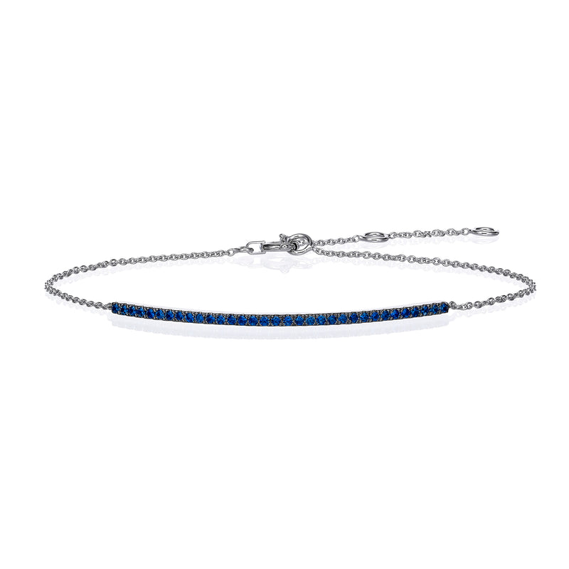 Sapphire Bar Bracelet