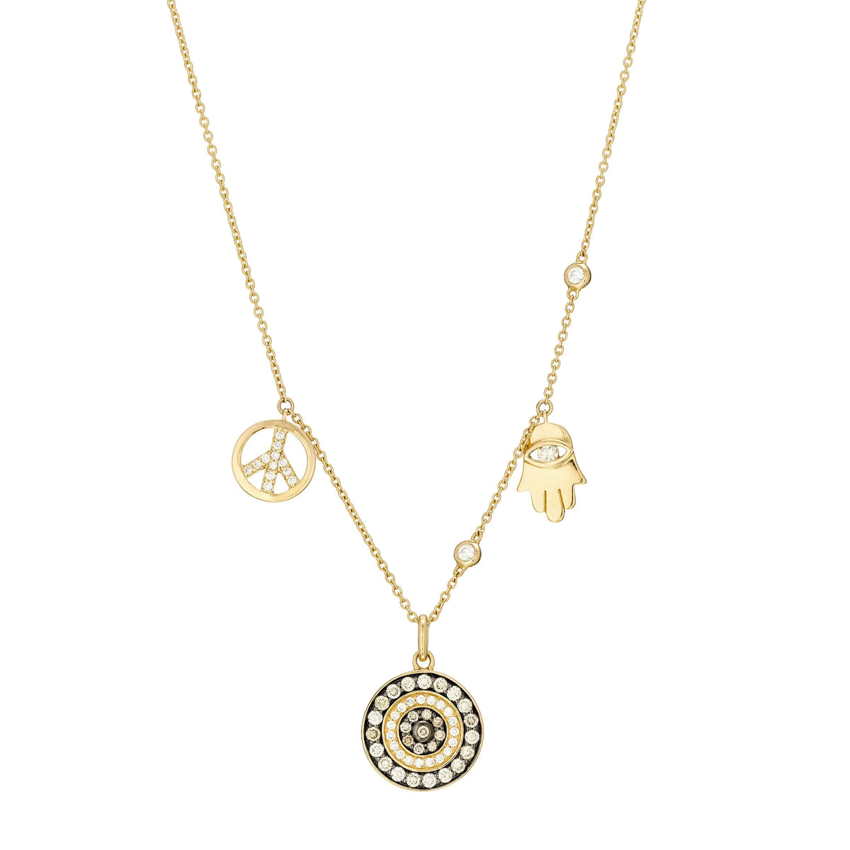Diamond Symbols Necklace