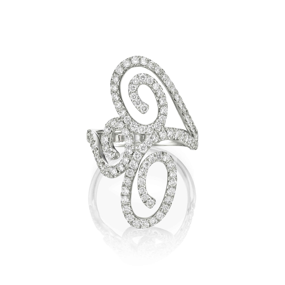 Arabesque Diamond Ring