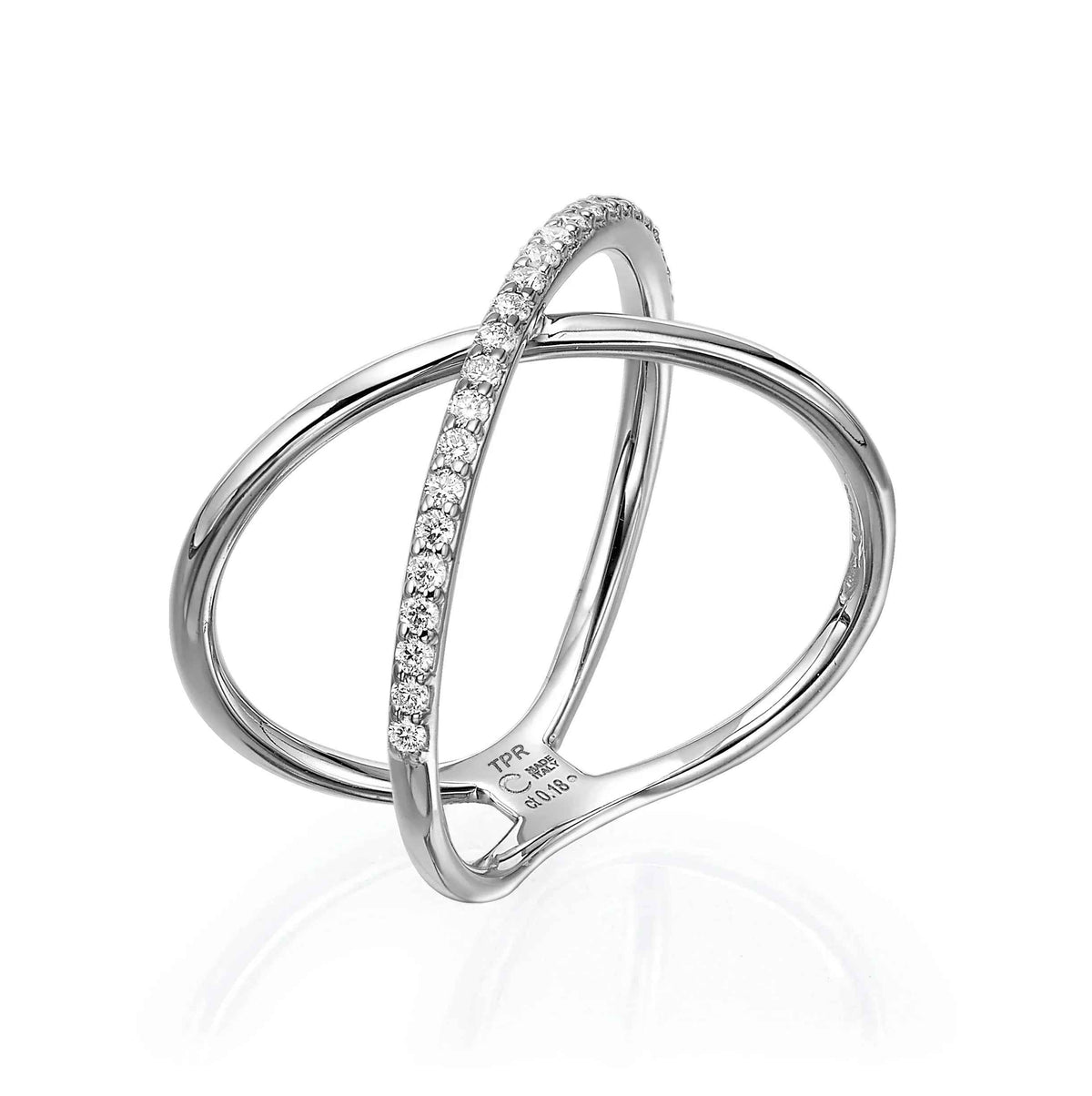Diamond X Ring