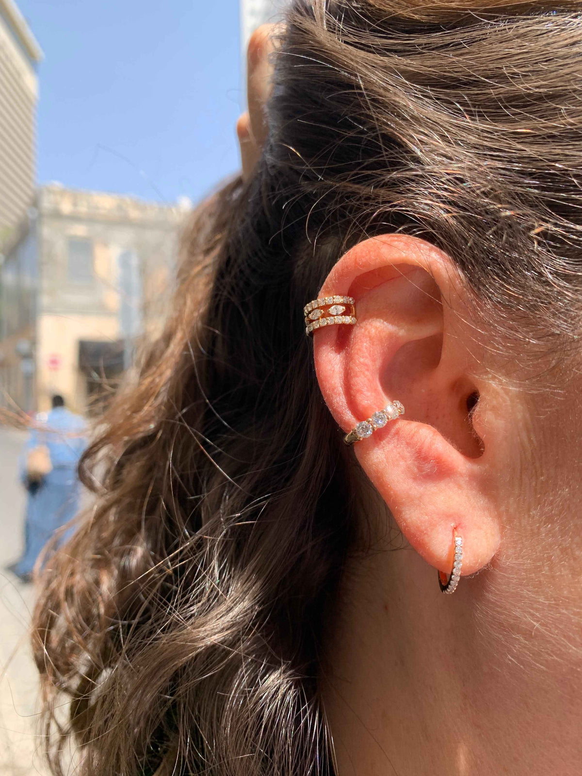 Diamond Earcuff
