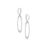 Packshot 0 Drop Oval Hoops 18K white gold side view