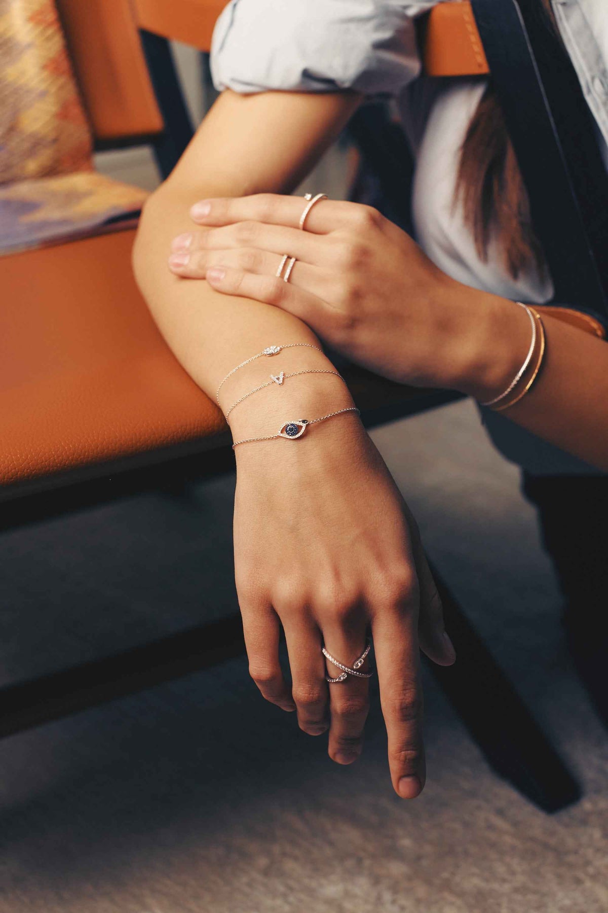 Pave Snake Ring